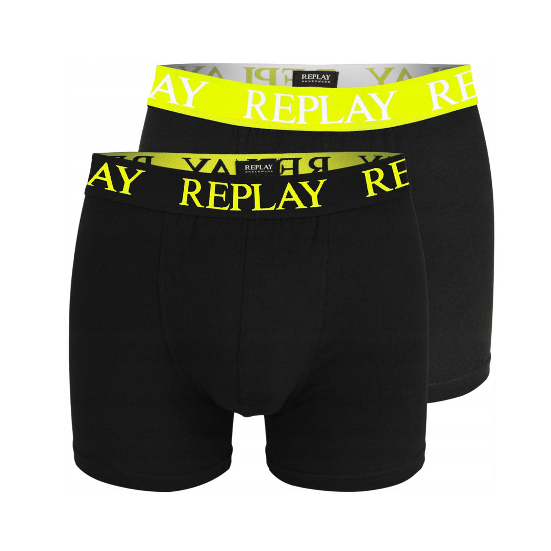REPLAY Férfi Trunk Szett 2db I fekete-sárga N269