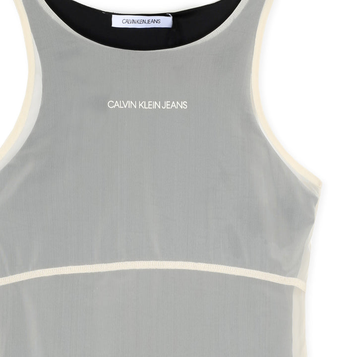 Calvin Klein Ujjatlan Felső  I Bézs