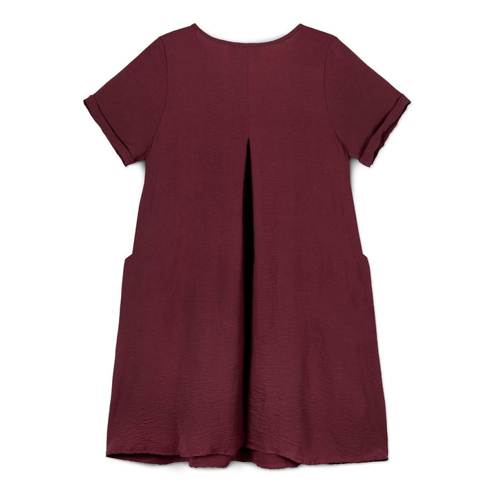 x weStyle Rövid Ujjú Ruha | Bordó