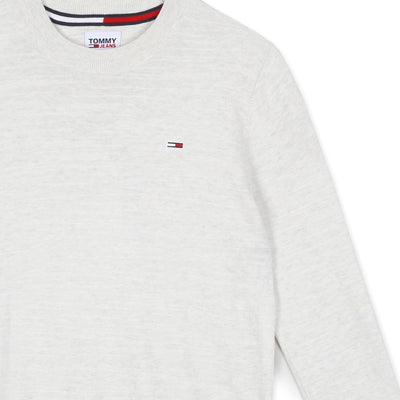 Tommy Hilfiger Vékony Kötött Pulóver | Fehér