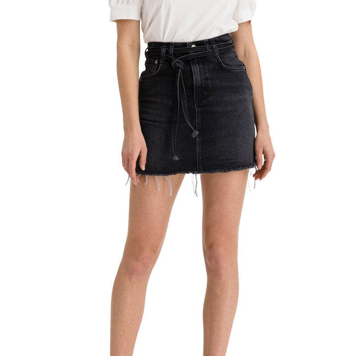 Pepe Jeans Fekete Farmerszoknya