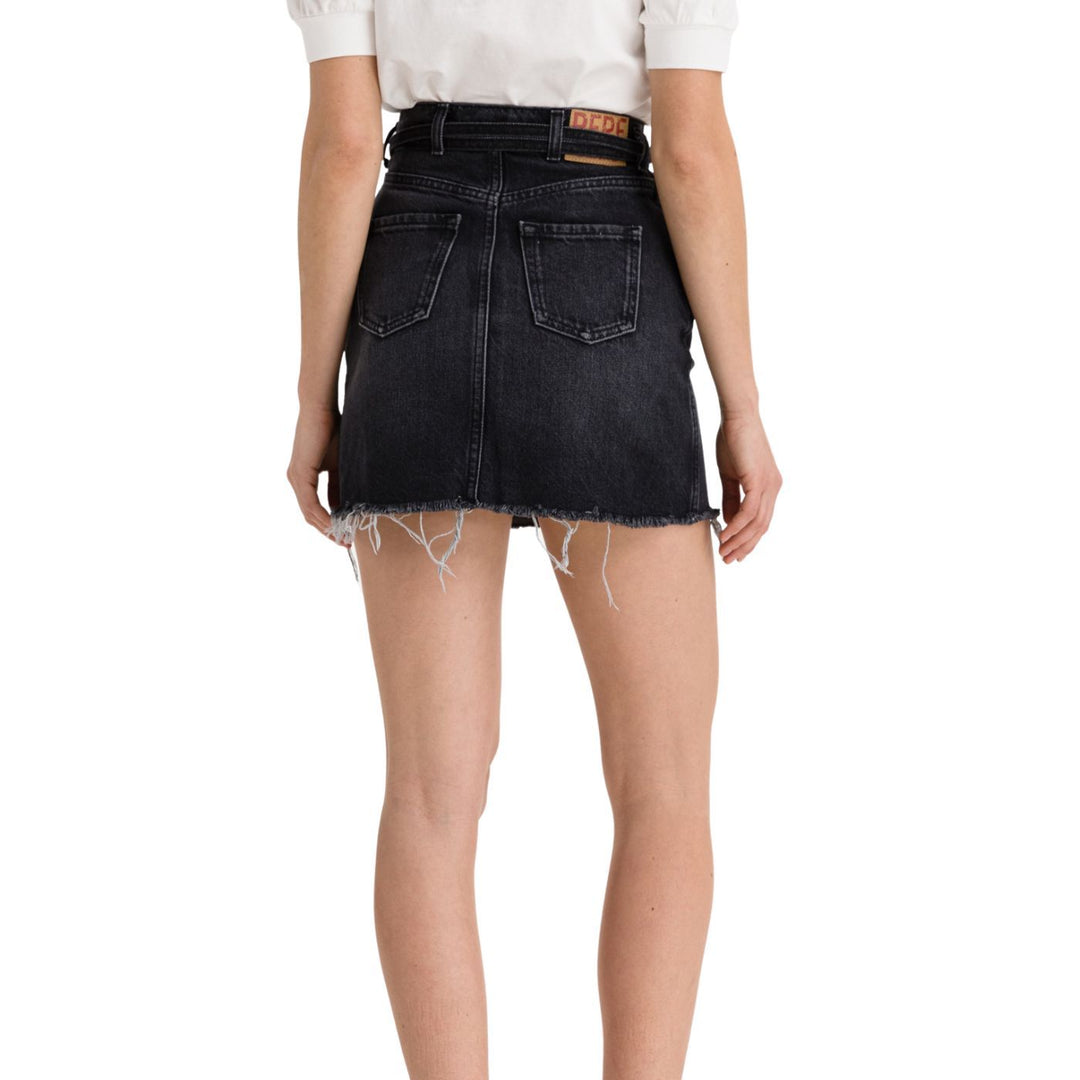 Pepe Jeans Fekete Farmerszoknya