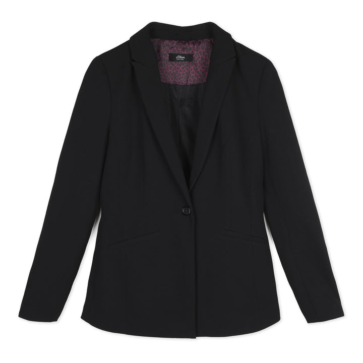 s.Oliver B.LAB Blézer | Koromfekete
