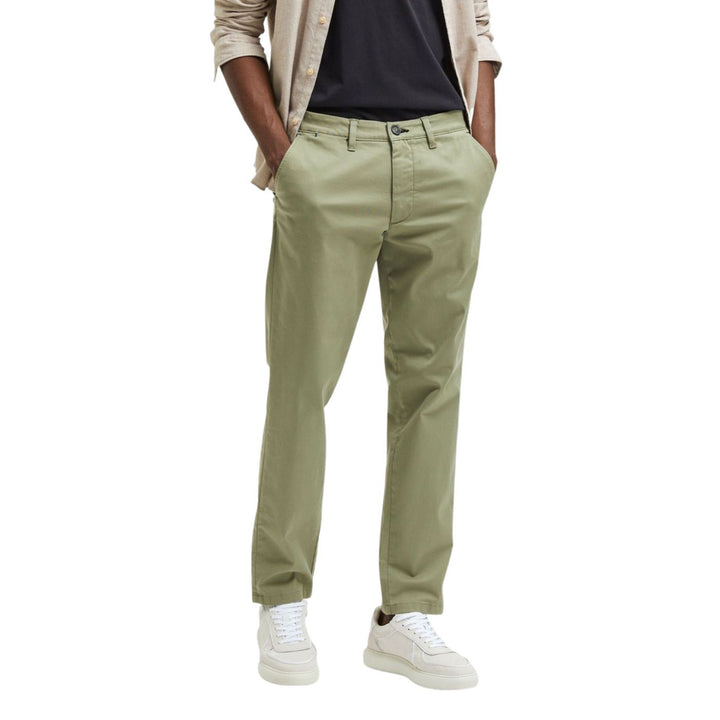 SELECTED Chino Nadrág | Zöld