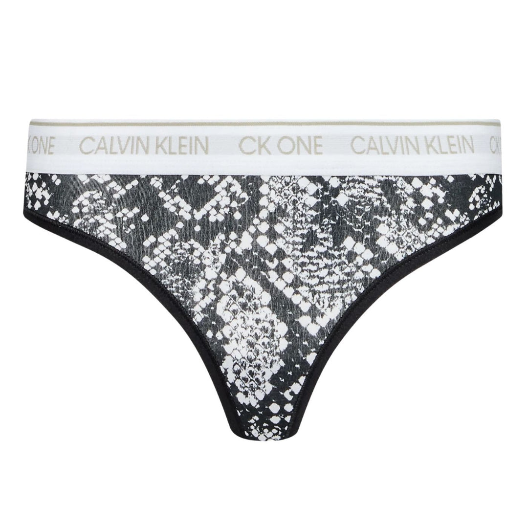 Calvin Klein Kígyóbőr Mintás Tanga Álso