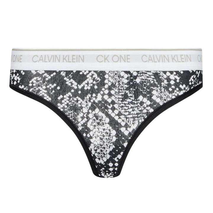 Calvin Klein Kígyóbőr Mintás Tanga Álso