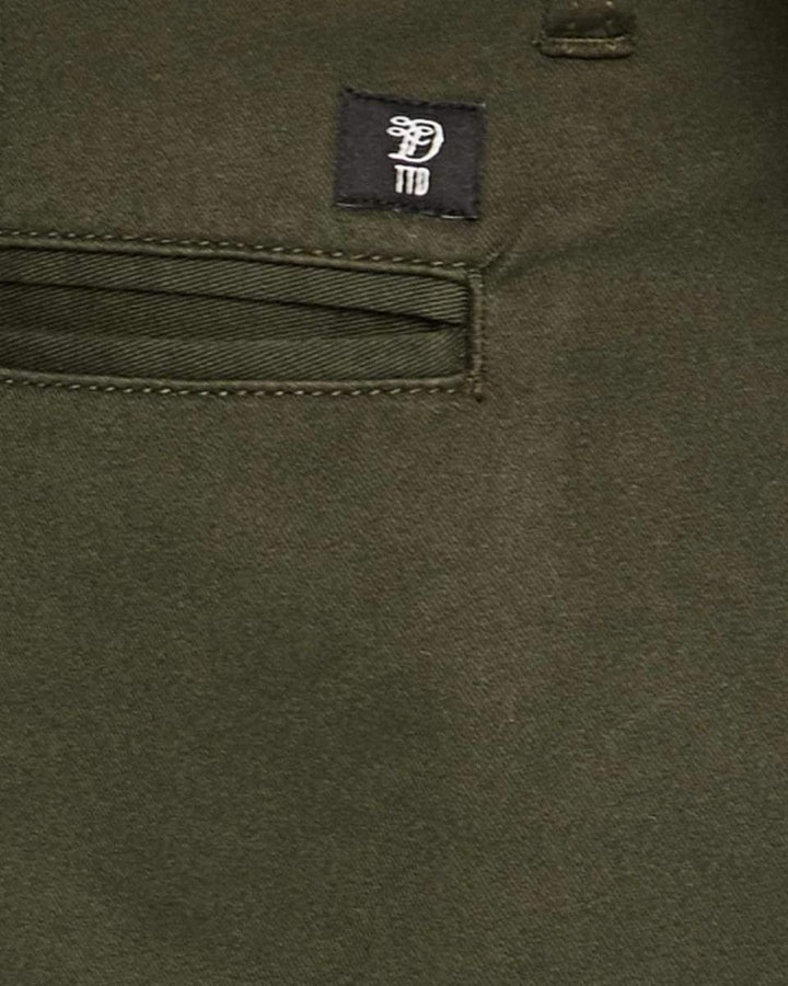 Tom Tailor Chino Rövidnadrág | Zöld