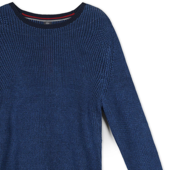 s.Oliver Férfi Pulóver | Éjkék