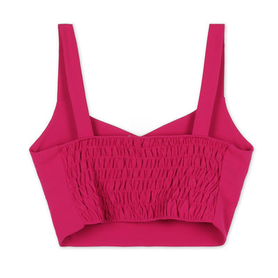 Rinascimento Crop Top | Fuxia