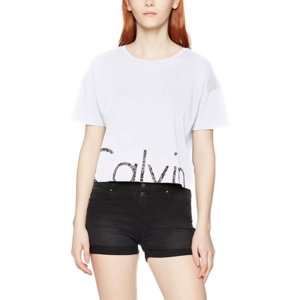 Calvin Klein Rövid Ujjú Crop Póló