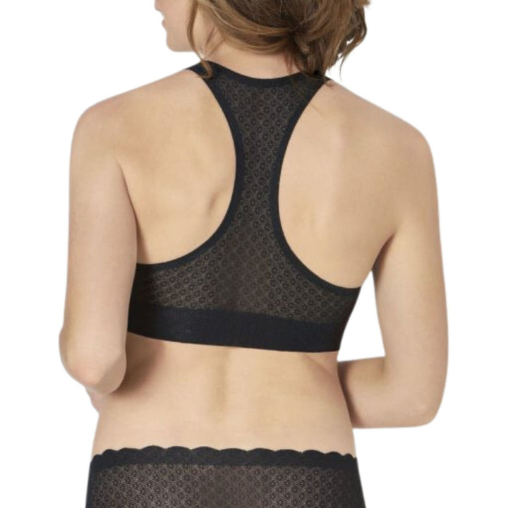 Sloggi Zero Feel Lace Top | Női Melltartó | Fekete