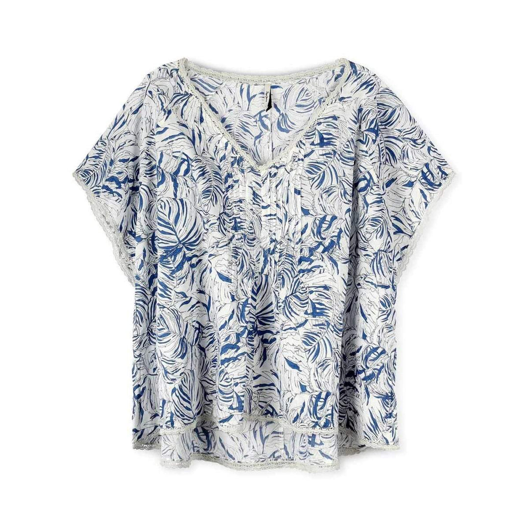 Pepe Jeans Fodros Blúz | Kék