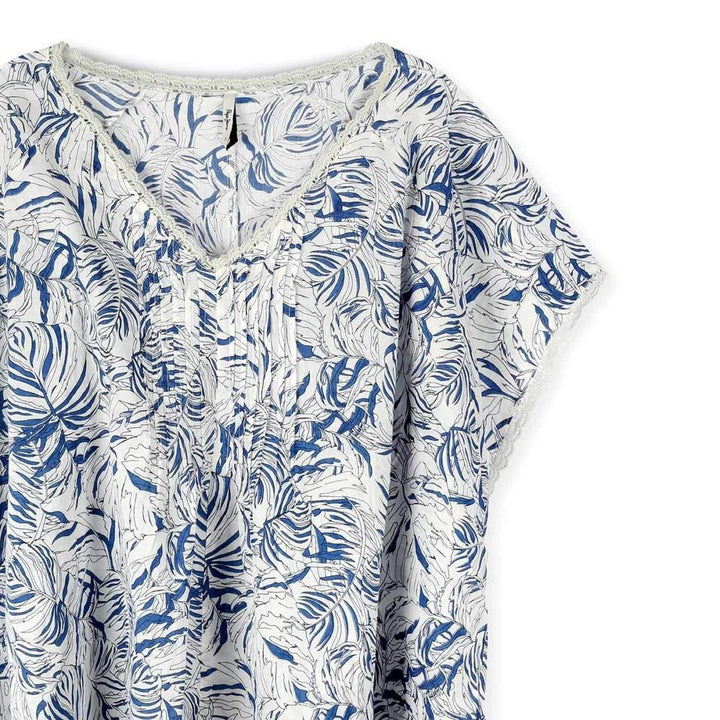 Pepe Jeans Fodros Blúz | Kék