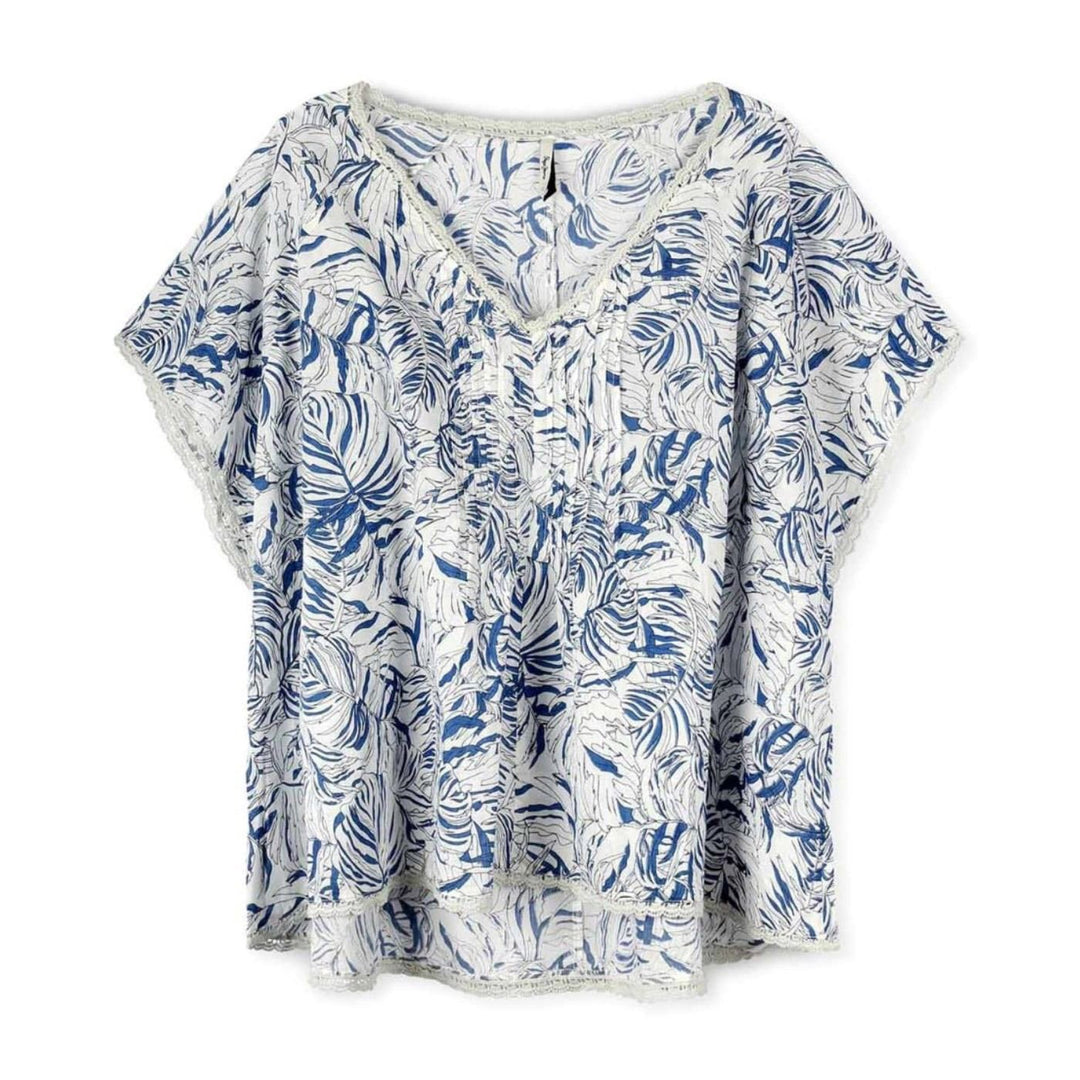 Pepe Jeans Fodros Blúz | Kék