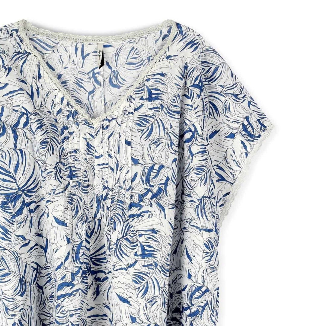 Pepe Jeans Fodros Blúz | Kék