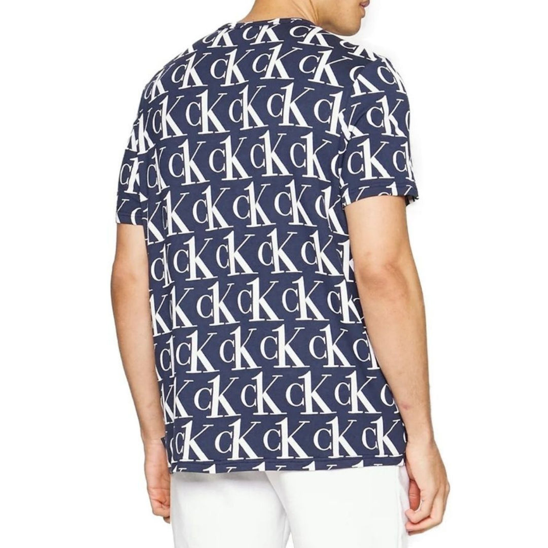 Calvin Klein | Férfi Póló | Kék-Fehér