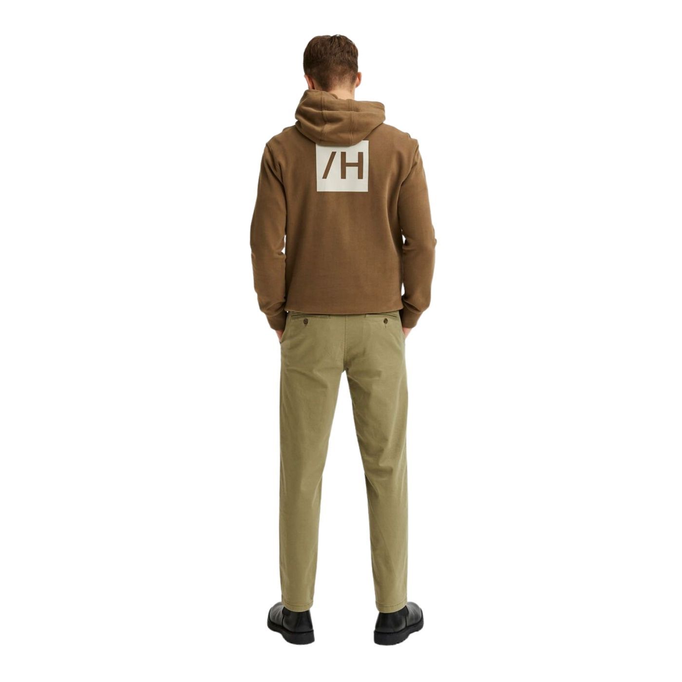 SELECTED Chino Nadrág | Khaki Zöld