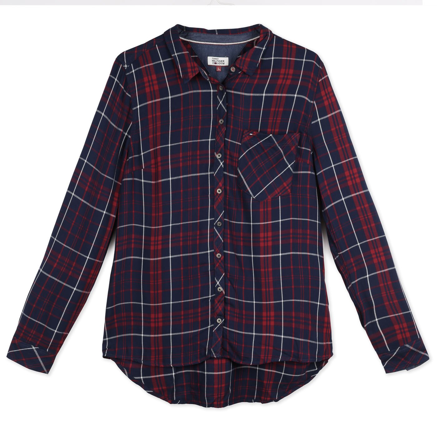 Tommy Hilfiger Ing | Piros - Kék Kockás