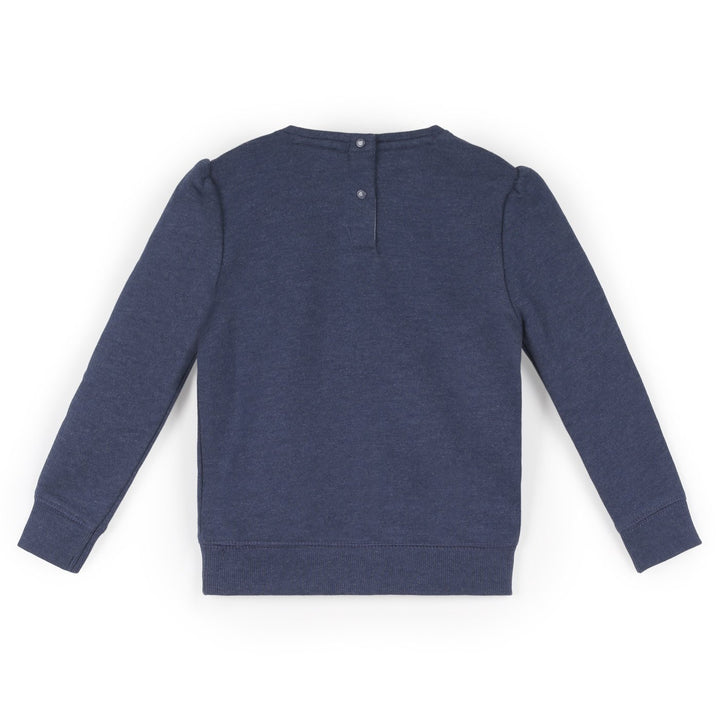 Tommy Hilfiger Lány Pulóver | Sötétkék Mintás