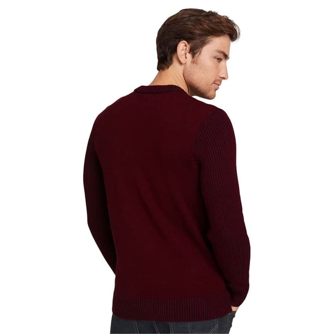 Tom Tailor Kötött Pulóver | Bordó