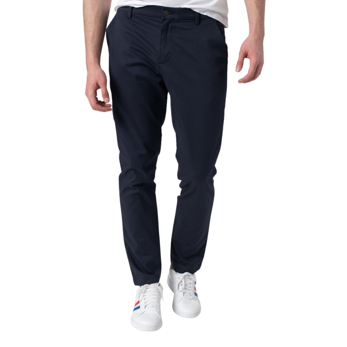 Calvin Klein Mélykék Chino Nadrág