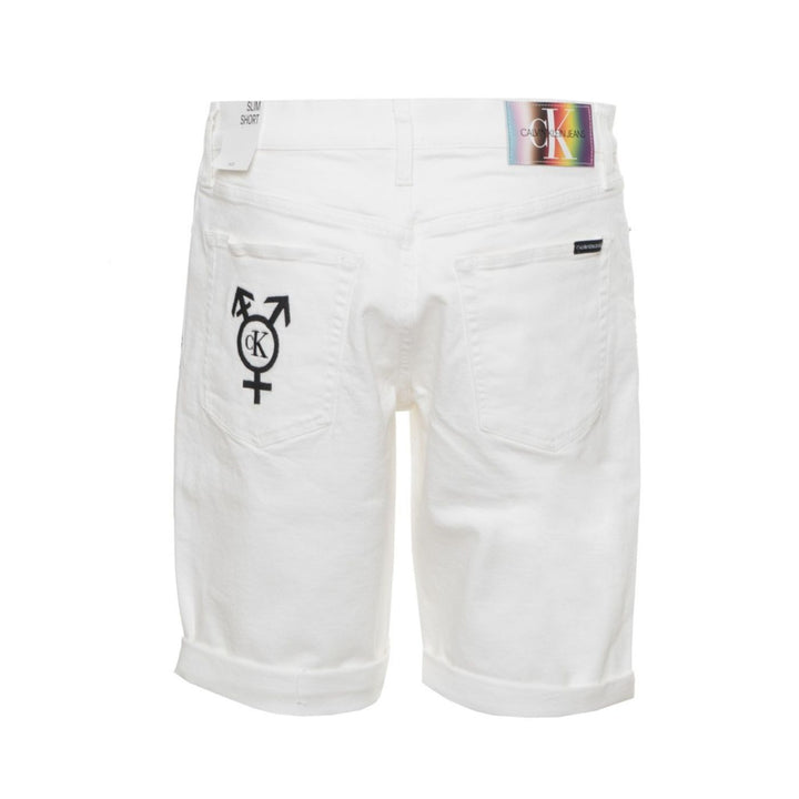 Calvin Klein Fehér Farmernadrág